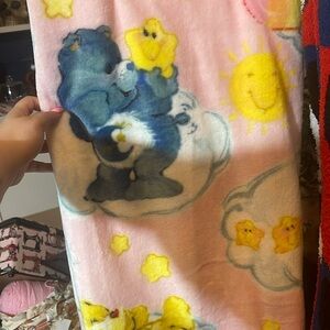 Care Bears throw blanket